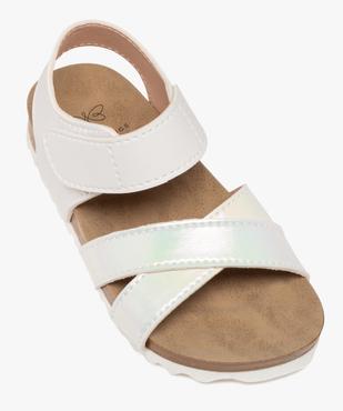 Sandales à brides croisées fermeture scratch fille - Lovely Wings vue5 - LOVELY WINGS - GEMO
