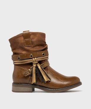 Bottines avec brides fantaisie sur la tige fille - Lovely Wings vue1 - LOVELY WINGS - GEMO