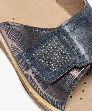 Mules femme confort à bride ajustable ornée de strass vue6 - GEMO (CONFORT) - GEMO