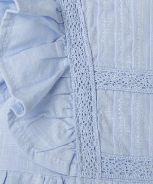 Robe de cérémonie à volants bébé fille - LuluCastagnette vue3 - LULUCASTAGNETTE - GEMO