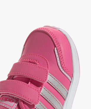 Baskets bébé fille running à double scratch Switch - Adidas vue6 - ADIDAS - GEMO