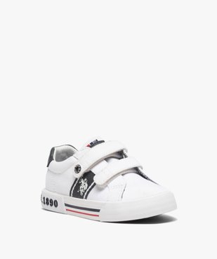 Baskets garçon en toile à scratch – US Polo Assn vue2 - US POLO - GEMO