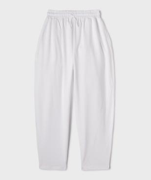 Pantalon de jogging ample avec ceinture ajustable fille vue1 - GEMO (JUNIOR) - GEMO