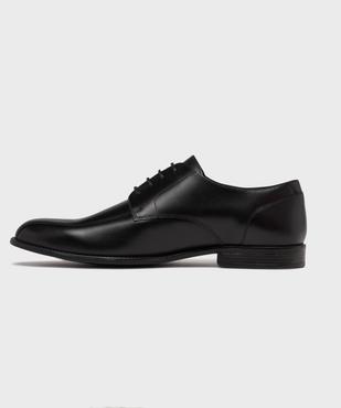 Derbies en cuir surpiqués homme - Tanéo vue3 - TANEO - GEMO
