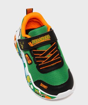 Baskets running Play Scene fermeture scratch garçon - Skechers vue5 - SKECHERS - GEMO