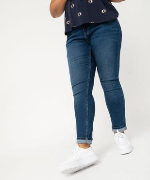 Jean slim stretch taille normale femme grande taille vue1 - GEMO 4G GT - GEMO