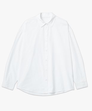 Chemise à manches longues coupe oversize femme vue4 - 1E PRIX BY GEMO - GEMO