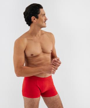 Boxer stretch de Noël homme vue1 - GEMO 4G HOMME - GEMO