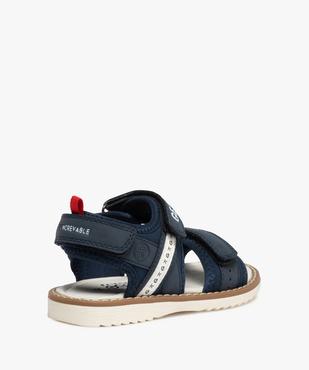 Sandales sport garçon à scratch - Gepy vue4 - GEMO (ENFANT) - GEMO