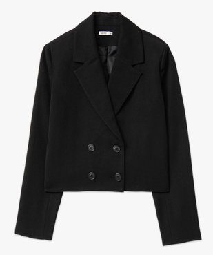 Veste femme coupe courte fermeture croisée vue4 - GEMO(FEMME PAP) - GEMO