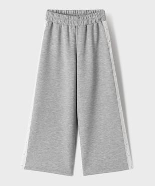 Pantalon de jogging fluide fille vue1 - GEMO (ENFANT) - GEMO