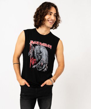 Débardeur imprimé homme - Iron Maiden vue2 - IRON MAIDEN - GEMO