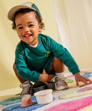 Sweat léger avec motif poitrine bébé garçon vue4 - GEMO(BEBE DEBT) - GEMO