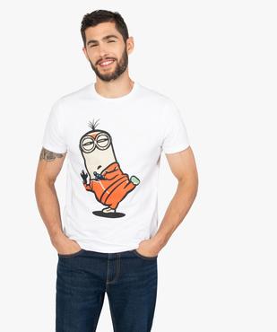 Tee-shirt homme à manches courtes imprimé - Les Minions vue1 - NBCUNIVERSAL - GEMO