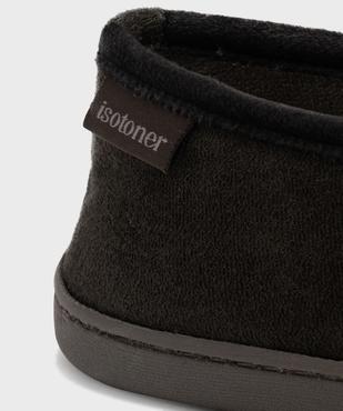 Chaussons en velours forme mocassins homme - Isotoner vue6 - ISOTONER - GEMO