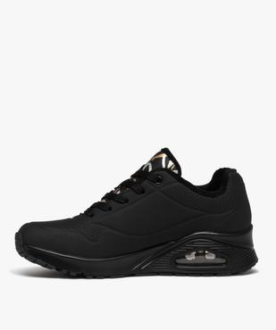 Baskets femme imprimées cœurs métallisés - Skechers X James Goldcrown vue3 - SKECHERS - GEMO