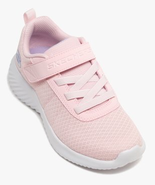 Baskets souples en mesh à scratch filles - Skechers vue5 - SKECHERS - GEMO