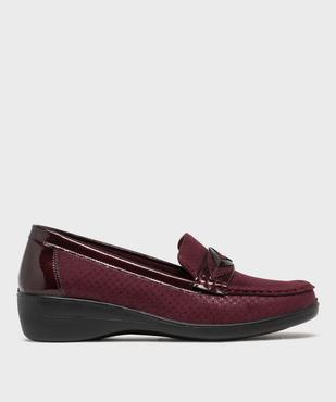 Mocassins confort légers et souples à talon compensé femme vue1 - G'FLEX GEMO FOR GOOD - GEMO