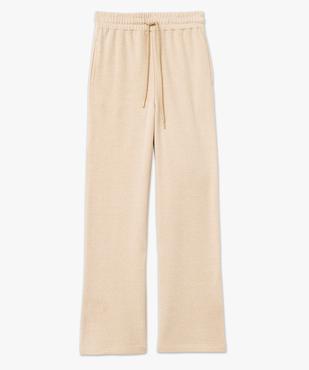 Pantalon de jogging coupe flare femme vue4 - GEMO(FEMME PAP) - GEMO