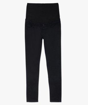 Jean de grossesse coupe slim avec large bandeau élastiqué vue4 - GEMO (MATER) - GEMO