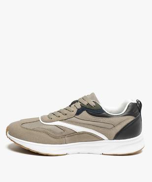 Baskets homme inspiration rétro running vue3 - GEMO (HOMME) - GEMO
