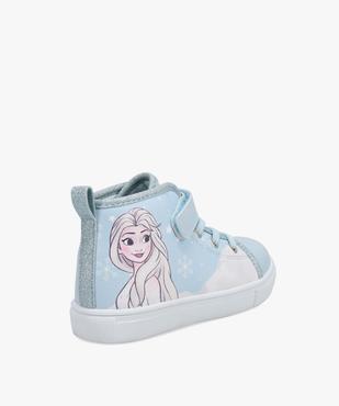 Baskets fille mid-cut à lacets et scratch – Reine des Neiges vue4 - REINE DES NEIGE - GEMO