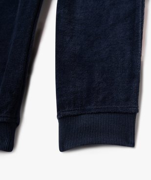 Pyjama en velours avec motif ours garçon vue3 - GEMO (ENFANT) - GEMO
