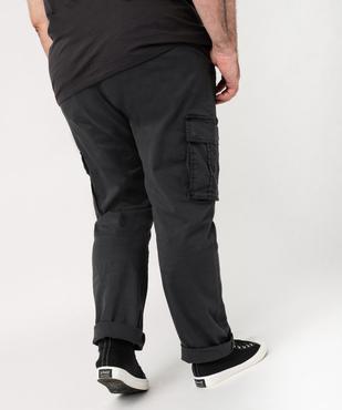 Pantalon cargo coupe Regular homme vue8 - GEMO 4G HOMME - GEMO
