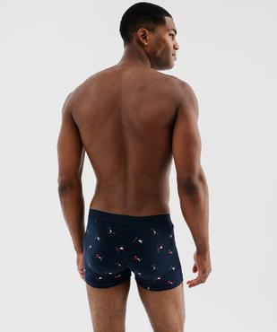 Boxer stretch de Noël homme vue2 - GEMO 4G HOMME - GEMO