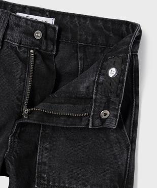 Jean Cargo Straight avec taille ajustable fille  vue5 - GEMO (ENFANT) - GEMO