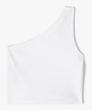 Débardeur fille coupe courte et asymétrique  vue4 - GEMO (JUNIOR) - GEMO