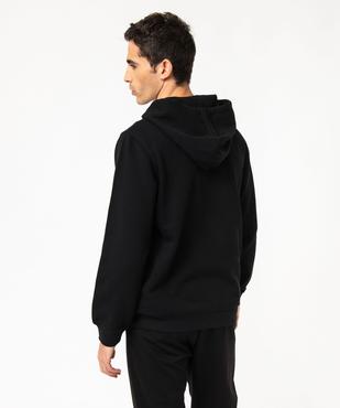 Sweat à capuche imprimé néon homme -  Rick & Morty vue3 - RICK ET MORTY - GEMO
