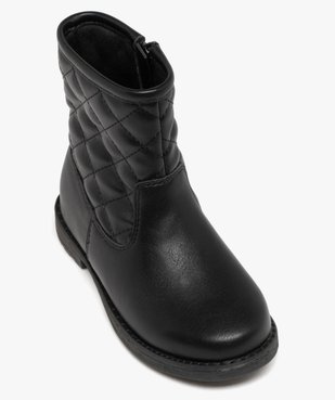 Boots avec tige effet matelassé fille vue5 - LOVELY WINGS - GEMO