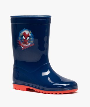 Bottes de pluie garçon bicolores – Spider-Man vue2 - SPIDERMAN - GEMO