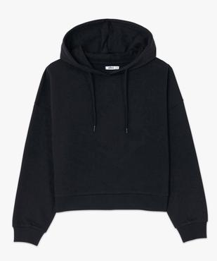 Sweat femme court à capuche vue4 - GEMO(FEMME PAP) - GEMO