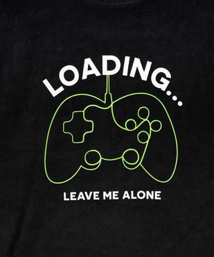 Pyjama en velours 2 pièces motif manettes console de jeu vidéo garçon vue2 - GEMO (JUNIOR) - GEMO