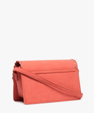 Sac femme petit format avec clous métalliques sur le rabat vue2 - GEMO (ACCESS) - GEMO
