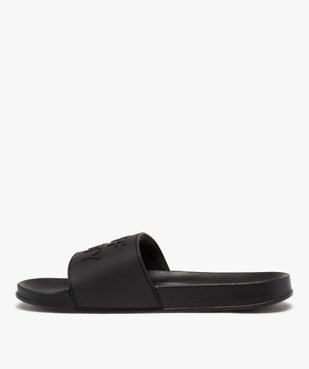 Mules de piscine homme unies « off duty » vue3 - GEMO (PLAGE) - GEMO