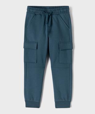 Pantalon de jogging coupe cargo garçon vue1 - GEMO 4G GARCON - GEMO