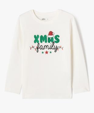 Tee-shirt manches longues Noël garçon vue2 - GEMO (ENFANT) - GEMO