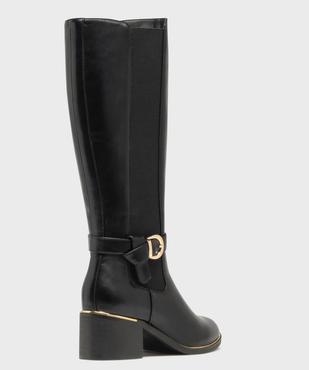 Bottes avec bande élastique sur le côté femme - Valentina Baldano vue4 - VALENTINA BALDANO GEMO FORGOOD - GEMO