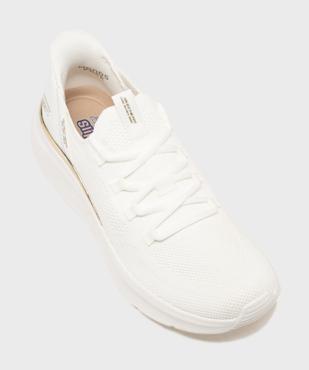 Baskets en mesh faciles à enfiler femme - Skechers vue5 - SKECHERS - GEMO