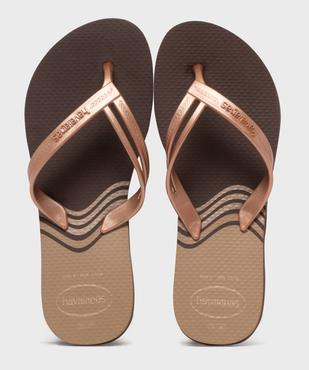 Tongs avec brides fantaisie Élégance Print femme - Havaianas vue1 - HAVAIANAS - GEMO