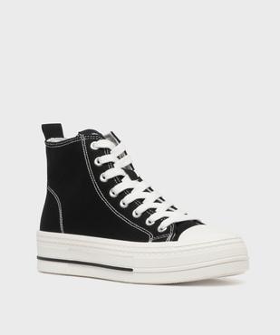 Baskets montantes en toile femme - Camps United vue2 - CAMPS - GEMO