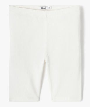 Leggings court en coton stretch fille vue1 - GEMO 4G FILLE - GEMO