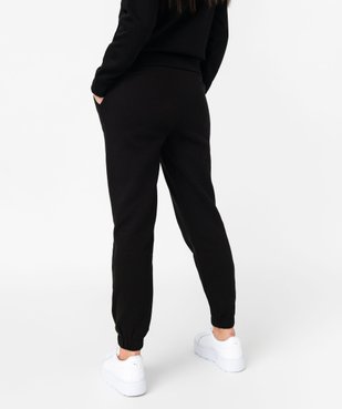 Pantalon de jogging en molleton femme vue3 - GEMO(FEMME PAP) - GEMO