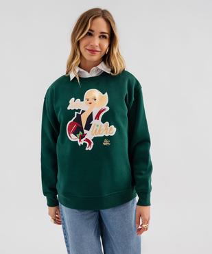 Sweat à motif femme - Gémo X Lulu la Nantaise vue1 - GEMO 4G FEMME - GEMO