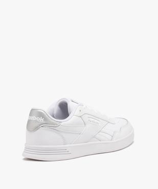 Baskets femme unies à lacets style rétro - Reebok  vue4 - REEBOK - GEMO