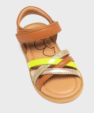 Sandales multibrides à scratch bébé fille vue5 - LOVELY WINGS - GEMO