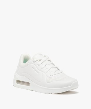 Baskets basses vegan avec semelle à mémoire de forme femme - Skechers vue2 - SKECHERS - GEMO